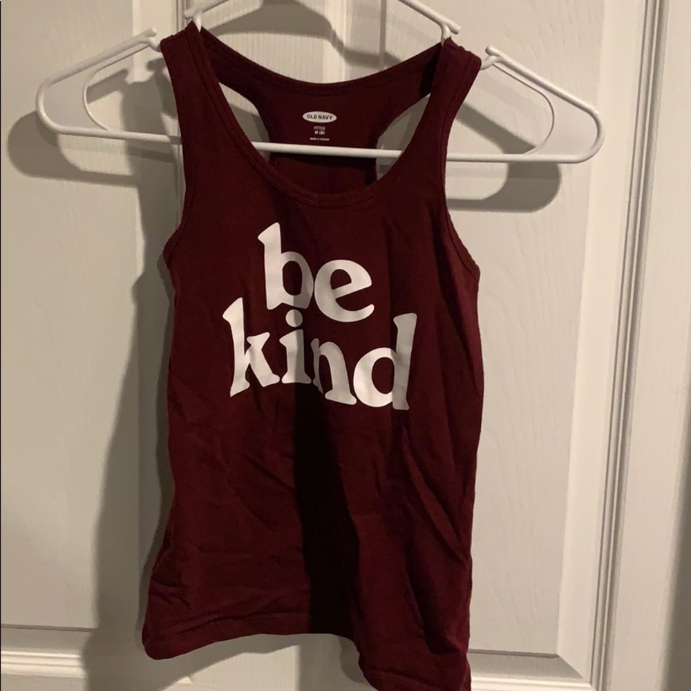 Be kind tank top